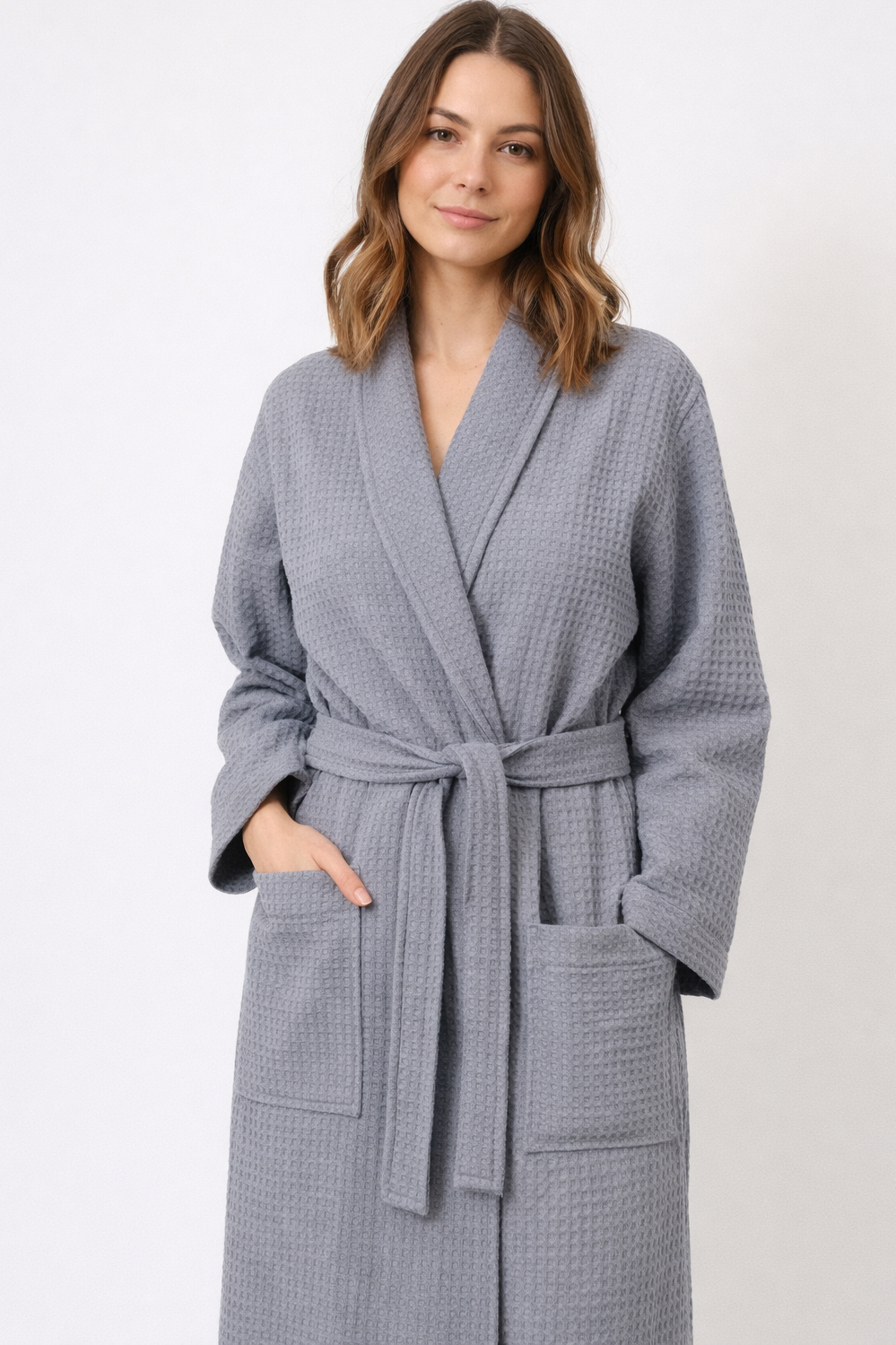 Peingnoir nid'abeille coton 100%