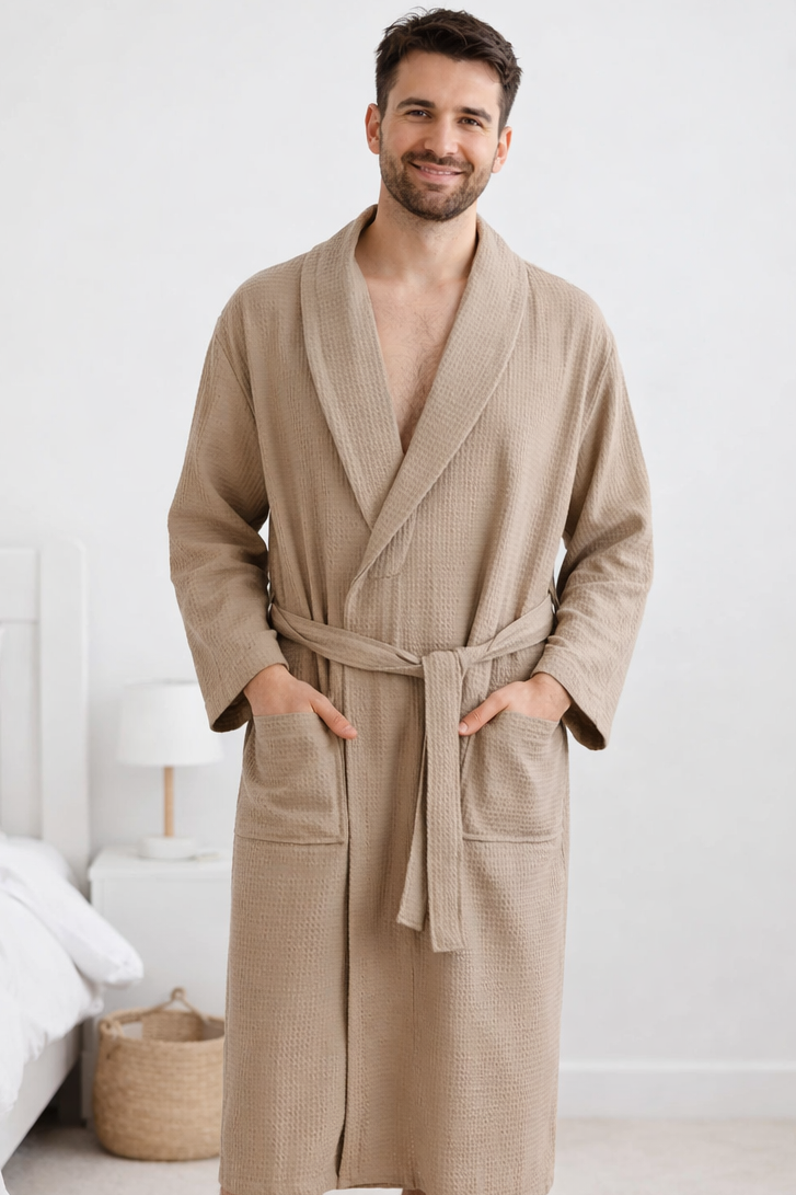 Peingnoir nid'abeille coton 100%